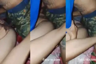 คลิปโป๊ทางบ้าน วัยรุ่นป่าไผ่เย็ดเมียเพื่อน ส่วนเพื่อนก็ใจกว่างให้เพื่อนรักเย็ดสดแตกในเมียส่วนตัวเองนั่งดูอยู่ข้างๆ